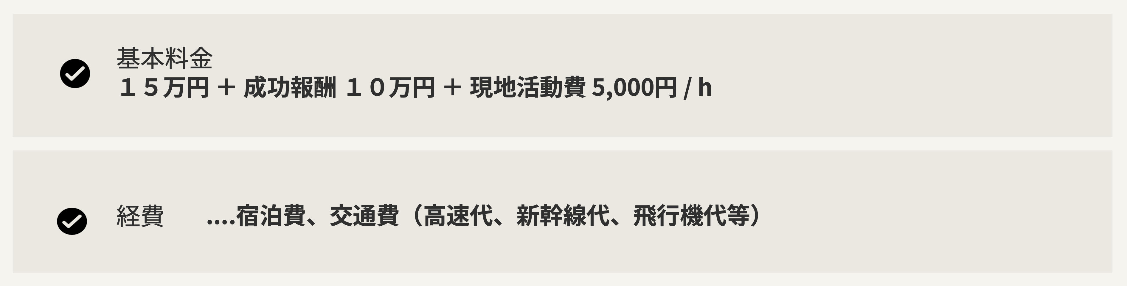 ミッケの人探し依頼料